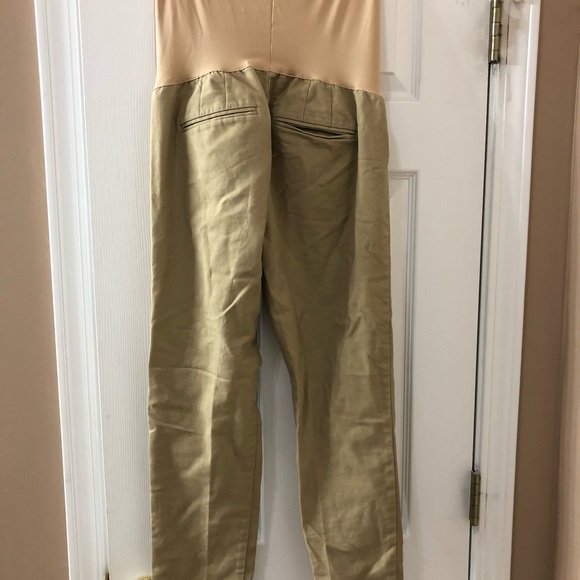 Gap maternity khaki slacks - Picture 2 of 4